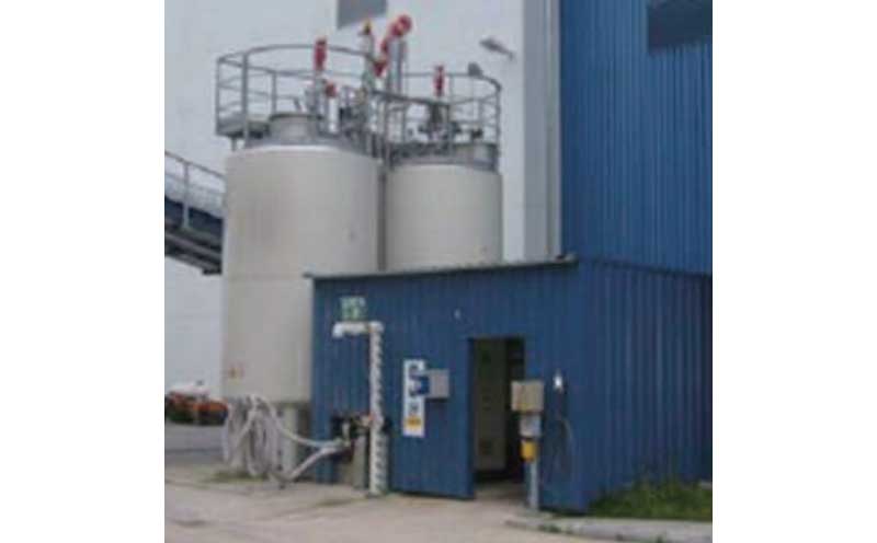 Ammonia area equipment