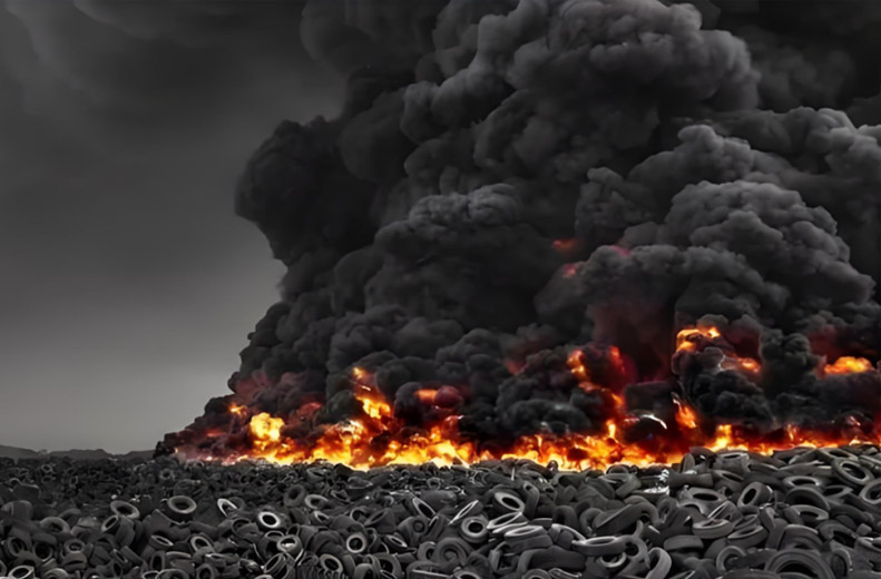 Hazardous waste incinerator--SNCR denitrification